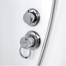 Душевая кабина Deto EM 4510 LED 100х100 с гидромассажем