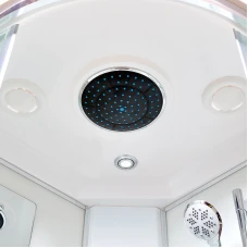 Душевая кабина Deto EM 2710 с электрикой 100х100