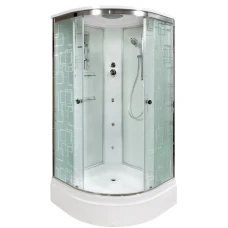 Душевая кабина Deto EM 2710 с гидромассажем 100x100