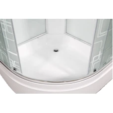 Душевая кабина Deto EM 2710 с гидромассажем 100x100