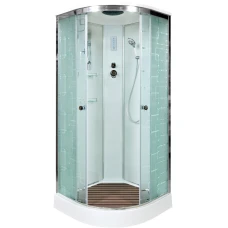 Душевая кабина Deto EM 1510 100х100 с электрикой