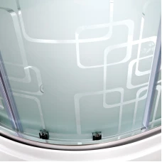 Душевая кабина Deto EM 1510 100х100 с электрикой и гидромассажем