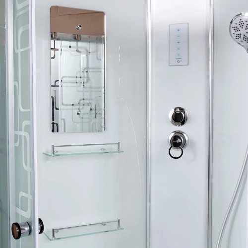 Душевая кабина Deto EM 1510 100х100 с электрикой