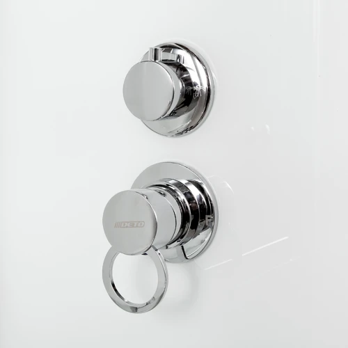 Душевая кабина Deto EM 1510 N Б/К с гидромассажем 100x100