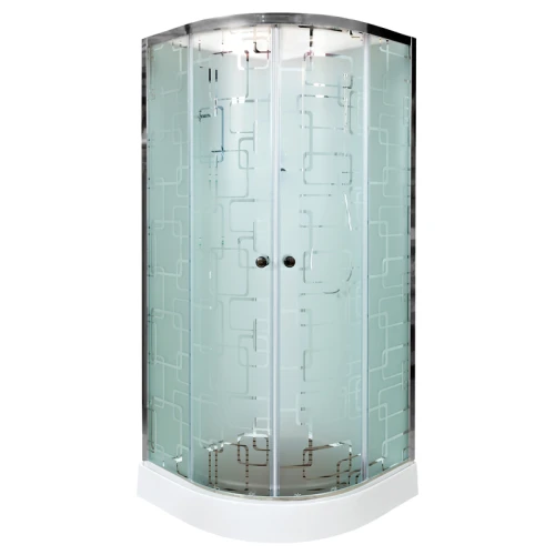 Душевая кабина Deto EM 1510 N Б/К с гидромассажем 100x100