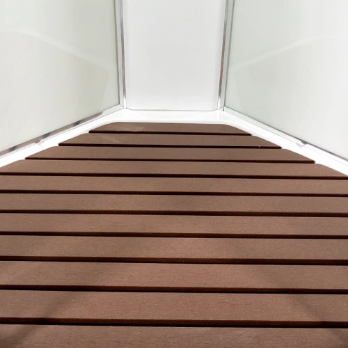 Душевая кабина Deto EM 1510 N LED Б/К с led подсветкой и гидромассажем 100x100