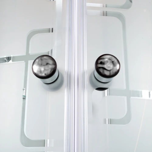 Душевая кабина Deto EM 1510 LED 100х100