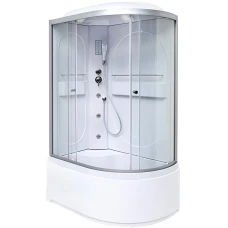 Душевая кабина Deto L 620 L 120х80 с гидромассажем и электрикой