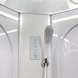 Душевая кабина Deto L 620 R 120х80 с гидромассажем и LED подсветкой