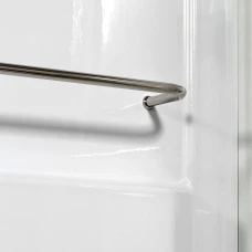 Душевая кабина Deto L 620 L 120х80 с LED подсветкой