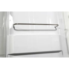 Душевая кабина Deto L 620 L 120х80 с LED подсветкой