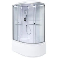 Душевая кабина Deto L 620 L 120х80 с LED подсветкой