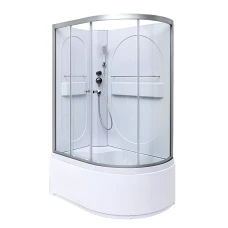 Душевая кабина Deto L 620 L N 120х80 без крыши