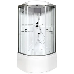 Душевая кабина Deto L 610 100х100 с электрикой