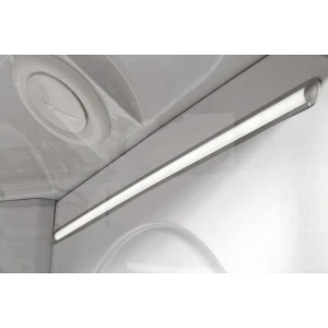 Душевая кабина Deto L 610 100х100 с LED подсветкой