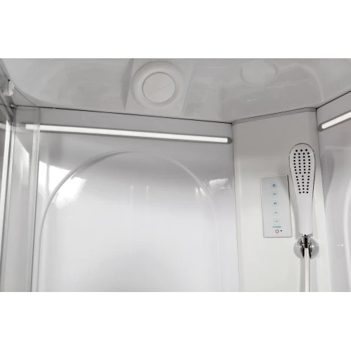 Душевая кабина Deto L 610 100х100 с LED подсветкой
