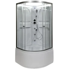 Душевая кабина Deto L 610 N 100х100 с гидромассажем и LED подсветкой