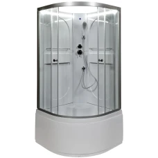 Душевая кабина Deto L 610 N 100х100 с LED подсветкой