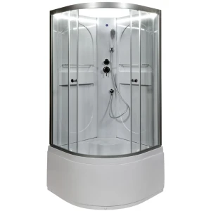 Душевая кабина Deto L 610 N 100х100 с LED подсветкой