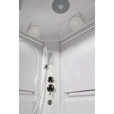 Душевая кабина Deto L 520 L 120х80 с гидромассажем и LED подсветкой