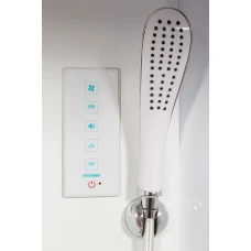 Душевая кабина Deto L 520 L 120х80 с LED подсветкой