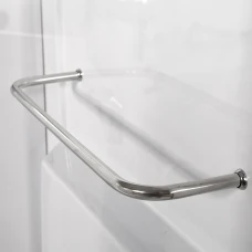 Душевая кабина Deto L 520 L 120х80 с LED подсветкой