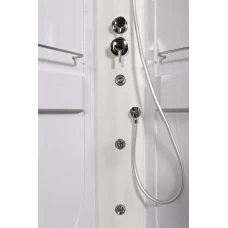 Душевая кабина Deto L 520 L N 120х80 с гидромассажем и LED подсветкой