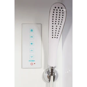 Душевая кабина Deto L 510 100х100 с гидромассажем и электрикой