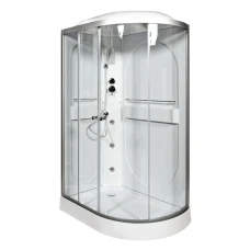 Душевая кабина Deto L 602 L 120х80 с гидромассажем и электрикой