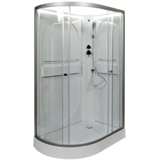 Душевая кабина Deto L 602 R N 120х80 с LED подсветкой