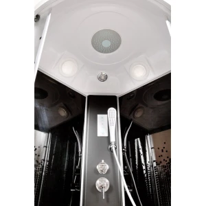 Душевая кабина Deto L 801 BLACK с электрикой 100x100