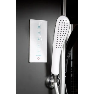 Душевая кабина Deto L 801 BLACK с электрикой 100x100