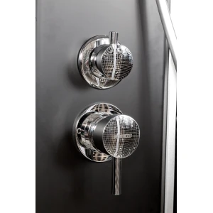 Душевая кабина Deto L 801 BLACK стандартная 100x100