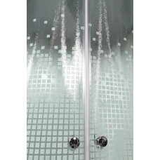 Душевая кабина Deto L 920 L N 120х80 без крыши с гидромассажем