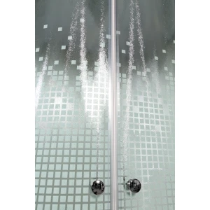 Душевая кабина Deto L 920 L N 120х80 без крыши с гидромассажем