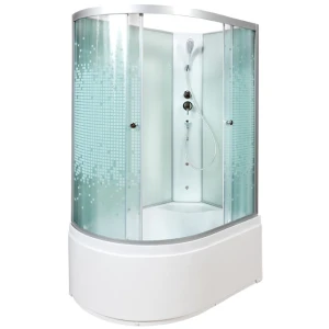 Душевая кабина Deto L 920 R N 120х80 без крыши с гидромассажем