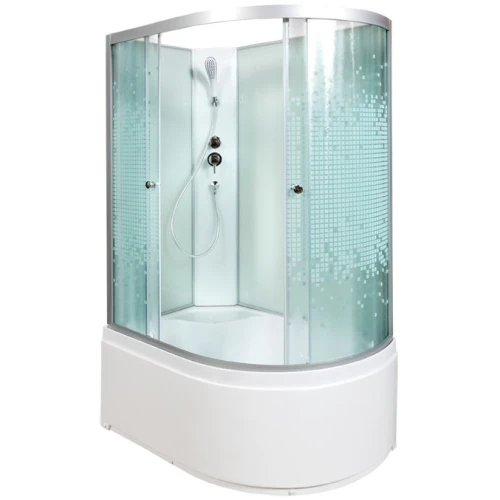 Душевая кабина Deto L 920 L N 120х80 без крыши