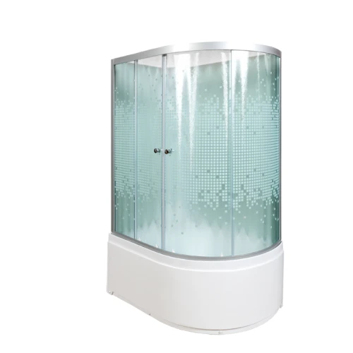 Душевая кабина Deto L 920 L N 120х80 без крыши