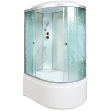 Душевая кабина Deto L 920 L 120х80 с электрикой