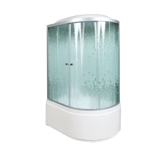 Душевая кабина Deto L 920 L 120х80 с гидромассажем и электрикой