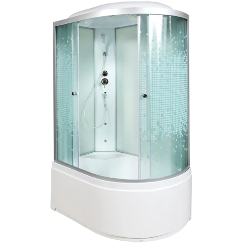 Душевая кабина Deto L 920 L 120х80 с гидромассажем