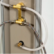 Душевая кабина Deto L 720 L N без крыши с гидромассажем 120х80