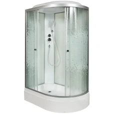 Душевая кабина Deto L 720 L с электрикой 120х80