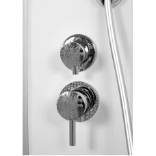 Душевая кабина Deto L 720 L с гидромассажем и электрикой 120х80