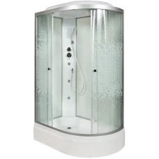 Душевая кабина Deto L 720 L с гидромассажем и электрикой 120х80