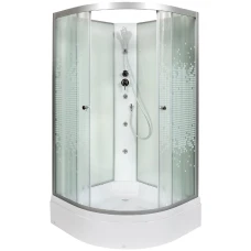 Душевая кабина Deto L 780 N без крыши с гидромассажем 80х80