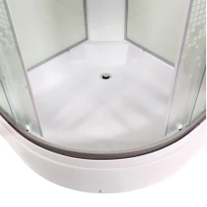 Душевая кабина Deto L 780 N без крыши с гидромассажем 80х80
