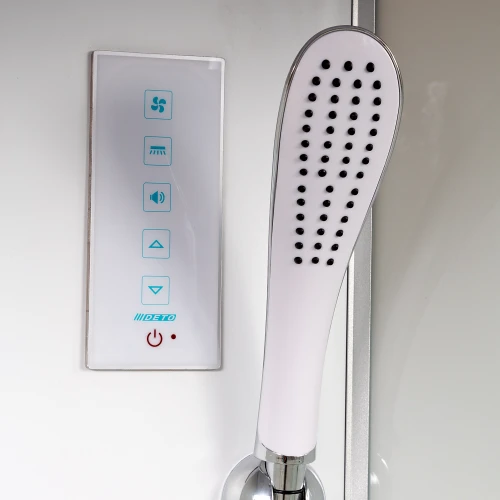 Душевая кабина Deto L 902 L 120х80 с электрикой