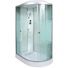 Душевая кабина Deto L 902 L 120х80 с гидромассажем и электрикой