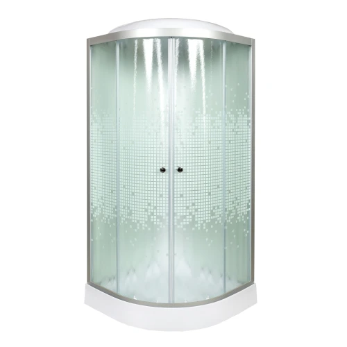 Душевая кабина Deto L 901 100х100 с гидромассажем и электрикой